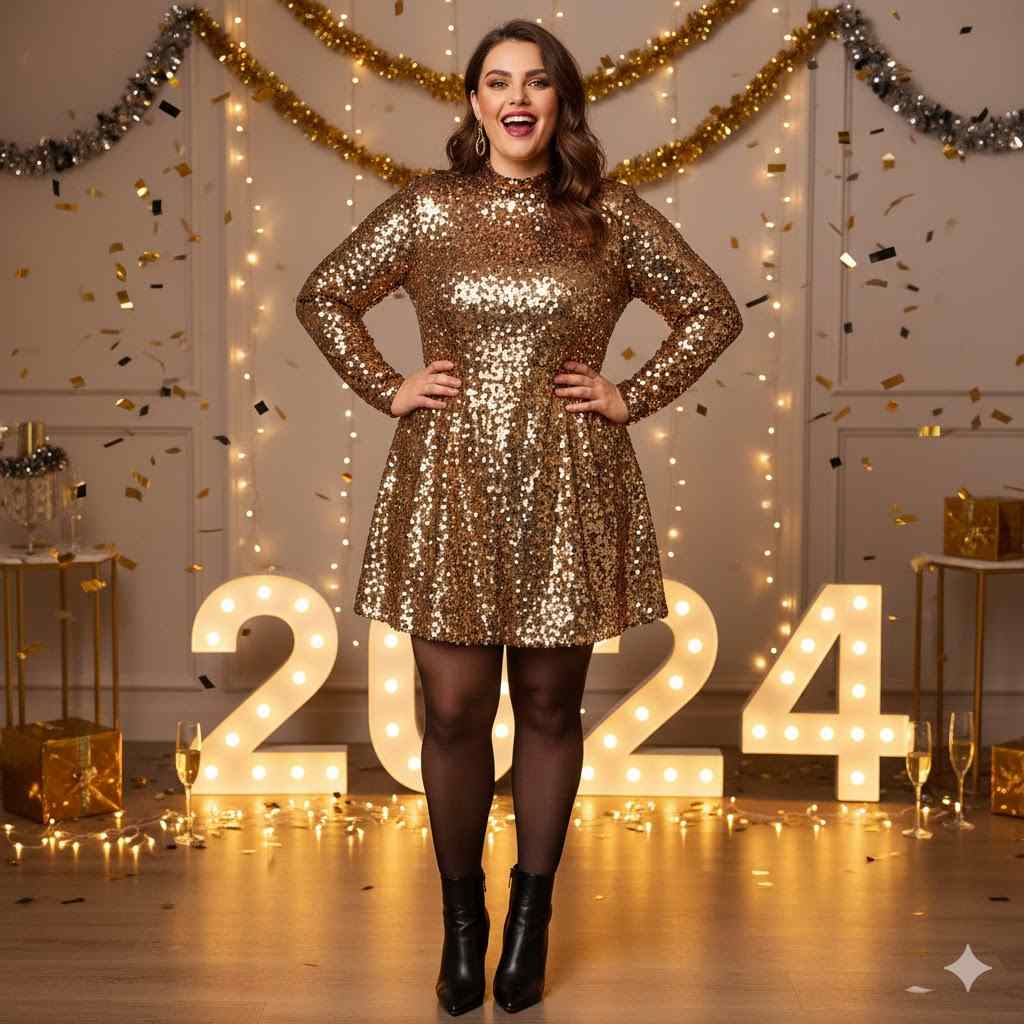 Christmas Outfit ides for Plus Size