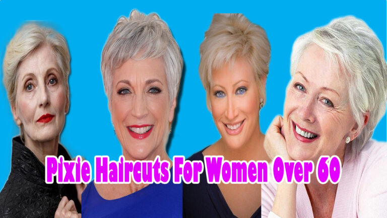 pixie haircuts for women over 60